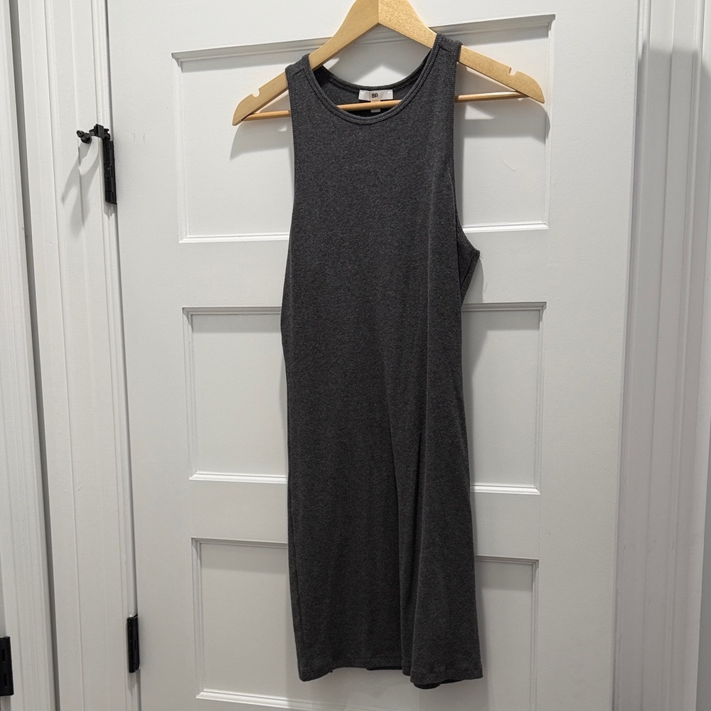 BP Charcoal Knit Sweater Dress